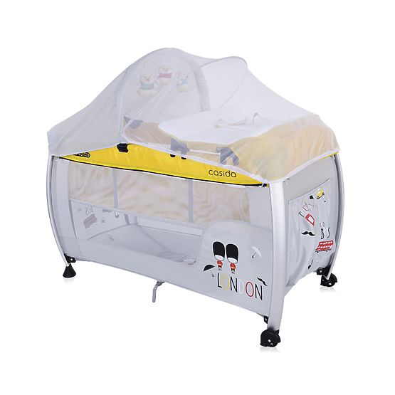 CHIPOLINO Casida Play Pen and Crib Travel Cot - Red