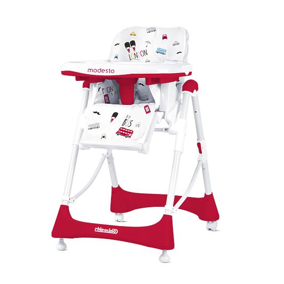 CHIPOLINO Modesto High Chair - Scarlet