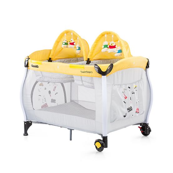 CHIPOLINO Travel Cot - Twin Stars
