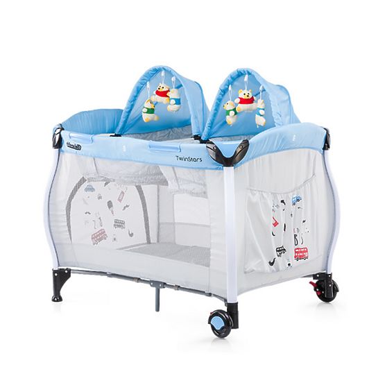 CHIPOLINO Travel Cot - Twin Stars
