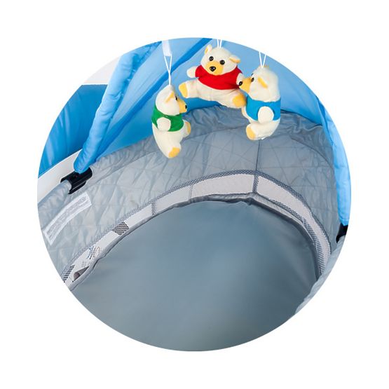 CHIPOLINO Travel Cot - Twin Stars