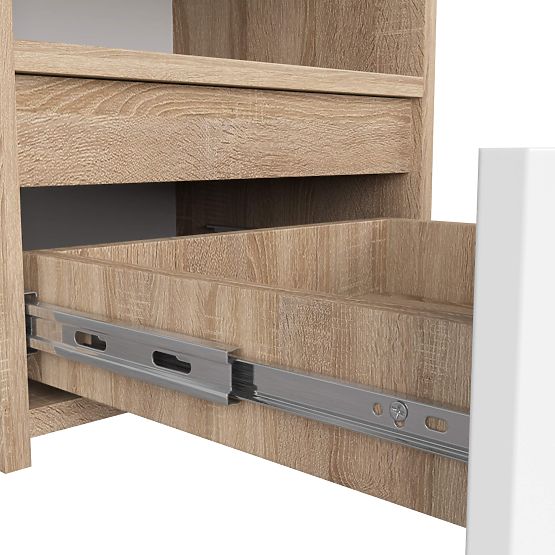 CL1 PK DRESSER OAK SONOMA / WHITE