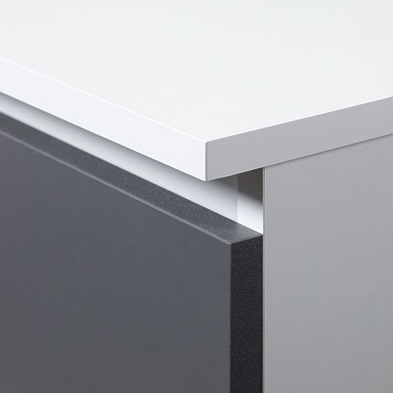 CL2 2SZ CLP DRESSER WHITE / GRAY
