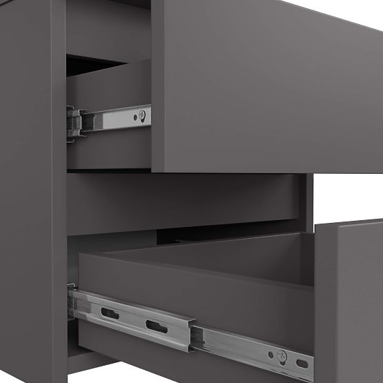 CL2 2SZ CLP PK GRAPHITE GRAY CHEST OF DRAWERS