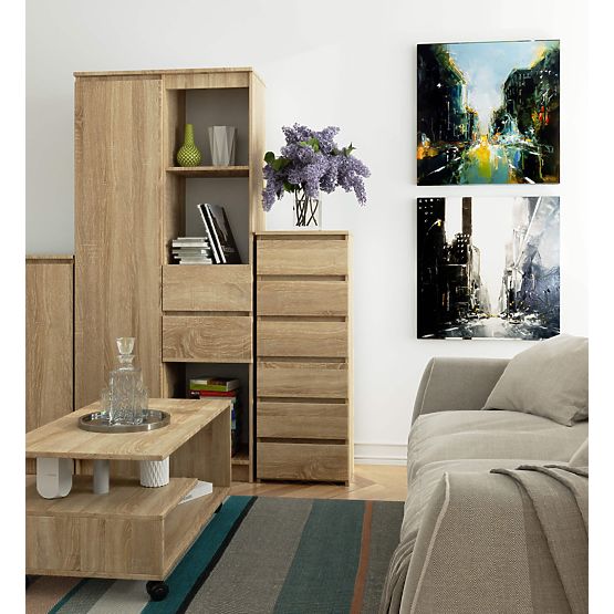 CL6 PK DUB SONOMA CHEST OF DRAWERS