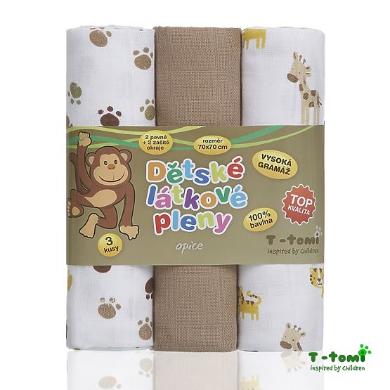 Cloth Tetra diapers with print - TOP QUALITY