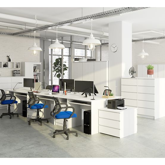 CLP 135cm White Desk