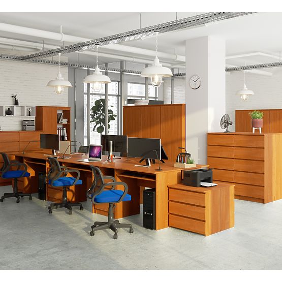 WRITING DESK CLP 135cm PK ALDER