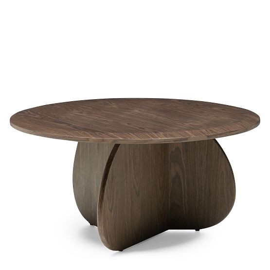 Coffee Table Noku 80 cm, Dark Walnut