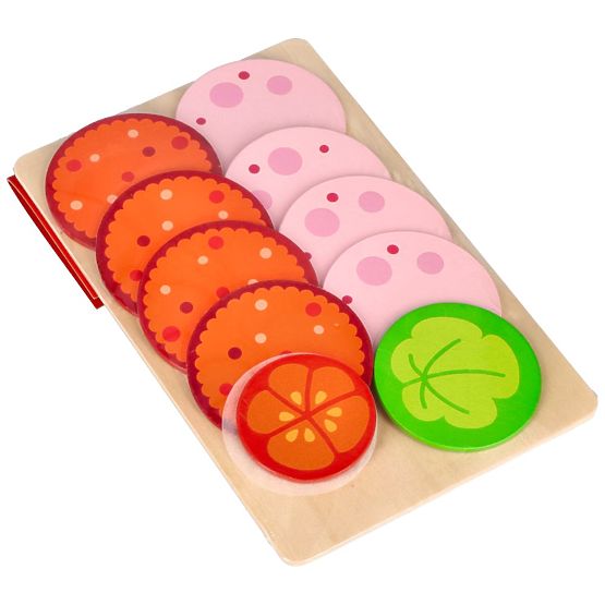 Cold Cuts on a Board - Sandwich Food