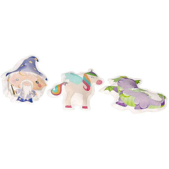 Color-Changing Bath Stickers Mystical Creatures