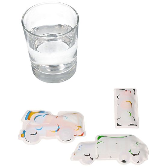 Color-Changing Bath Stickers Trucks