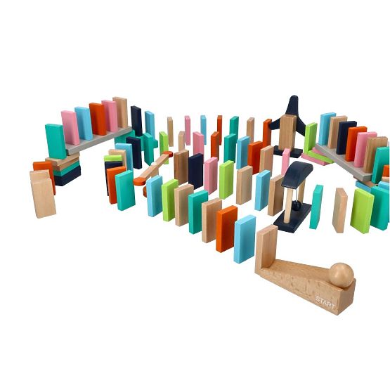 Colorful Domino Adam Toys