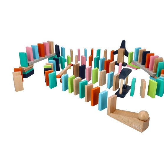Colorful Domino Adam Toys