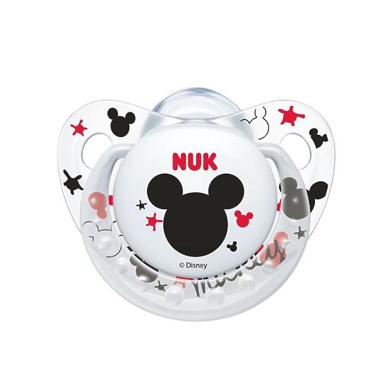 comforter NUK Trendline Mickey 0-6m transparent 0-6 m