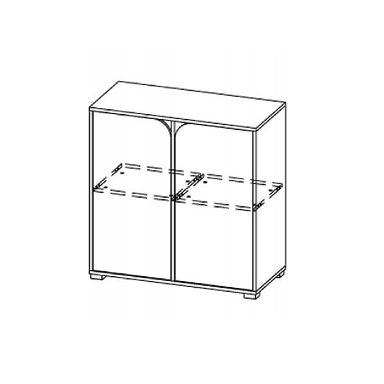 Commode 2-dveřová Outside