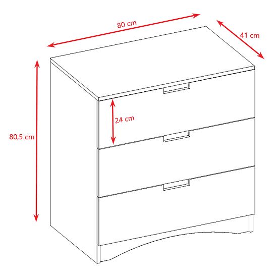 Commode Classic - white