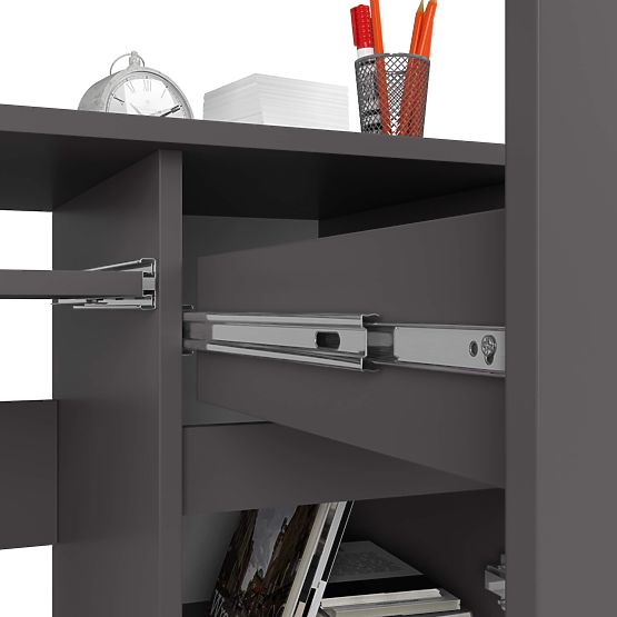 COMPUTER DESK PIKSEL PK GREY - RIGHT