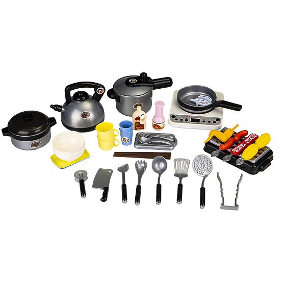 Cooking and Grilling Set 40 pcs, Sound LED