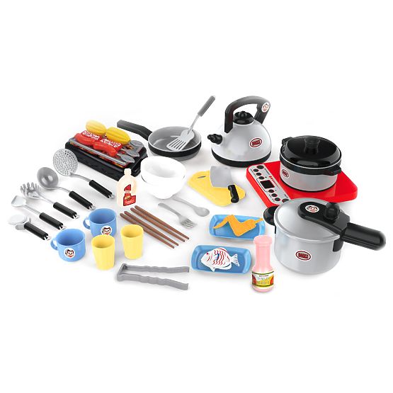 Cooking and Grilling Set 40 pcs, Sound LED