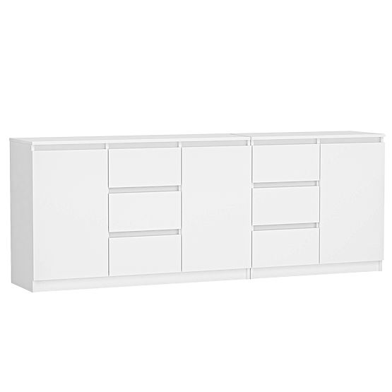 COSTA 1D3S/2D3S WHITE DRESSER