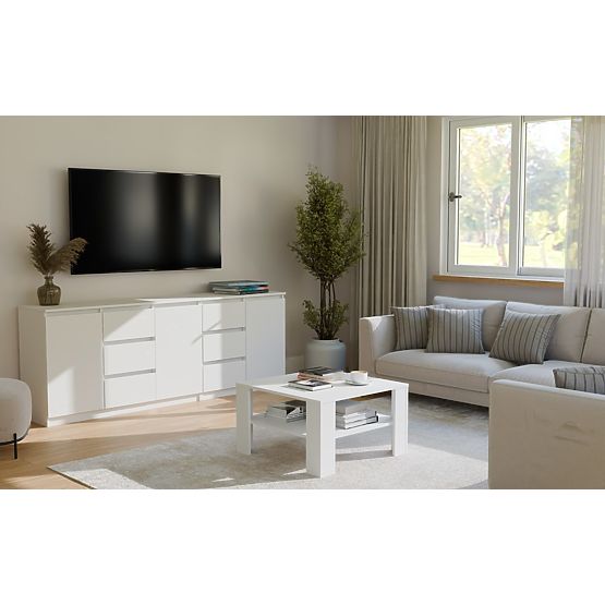 COSTA 1D3S/2D3S WHITE DRESSER