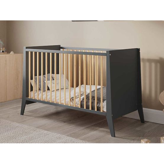 Cosmo Baby Crib 120x60 - Anthracite