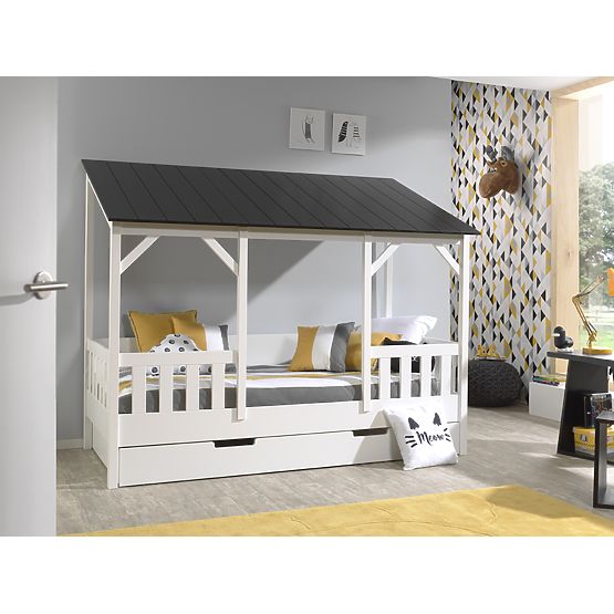 Storage Space for Charlotte House Bed - Black