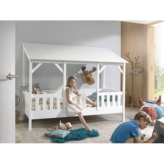 Storage Space for Charlotte House Bed - White