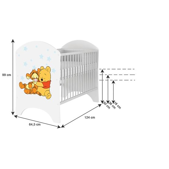 Children's Bed Winnie the Pooh and Tigger