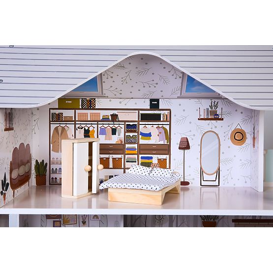 Dollhouse with Furniture Emma Ekotony Residence
