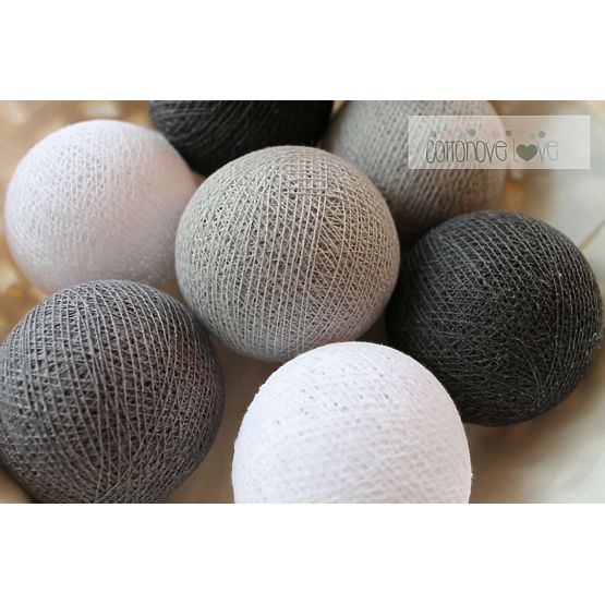 Cotton Balls - Graphite