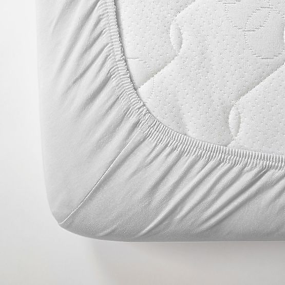 Cotton Fitted Sheet 200x80 cm - White