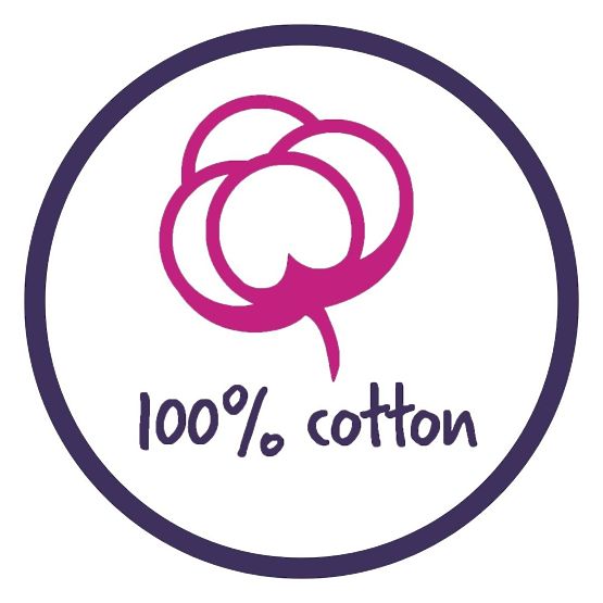 Cotton Fitted Sheet with Elastic - Little Geese (120x60 cm)