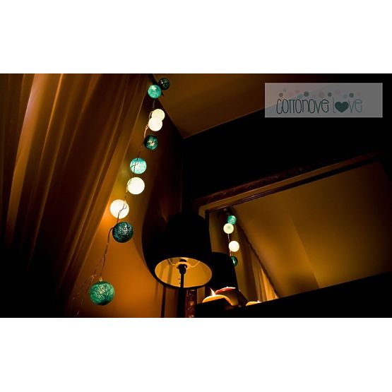 Cotton illuminating ICE marbles Cotton Balls - fresh love