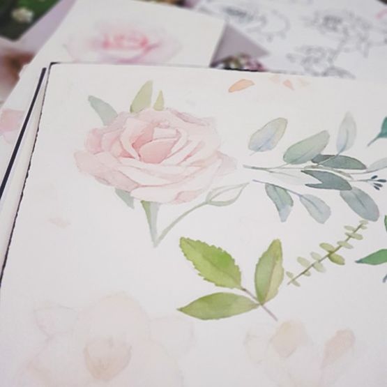 Cotton bed sheet Night flowers