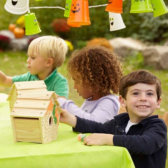 Creative set - wooden birdhouse