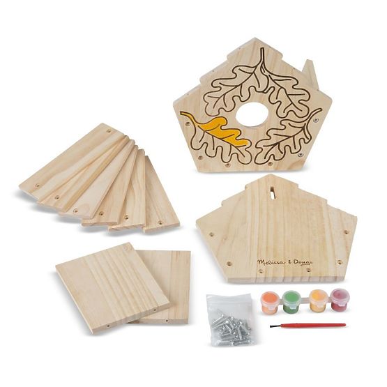 Creative set - wooden birdhouse