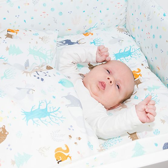 Crib barrier Wild west