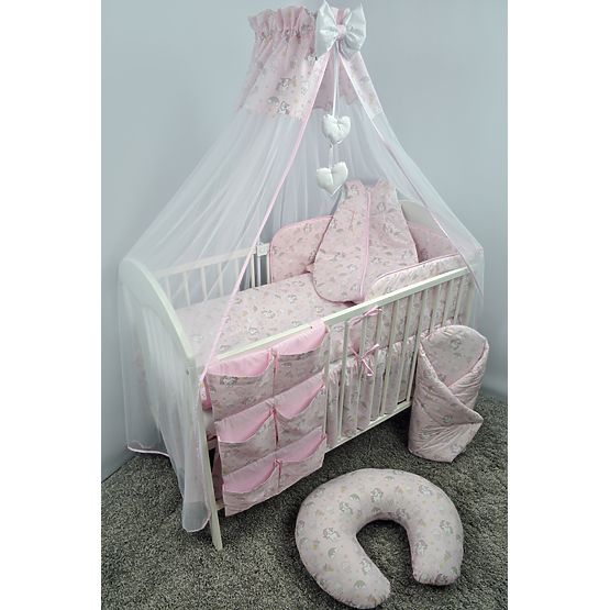Crib canopy Pony - pink