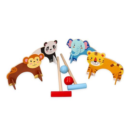 Croquet with Animal Motifs