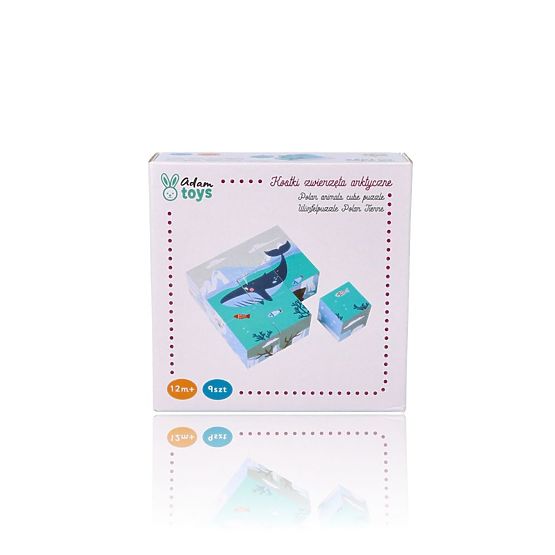Cube Puzzle Arctic Animals