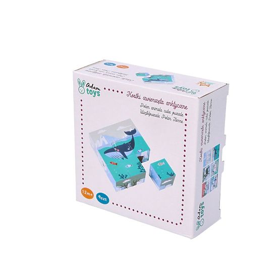 Cube Puzzle Arctic Animals