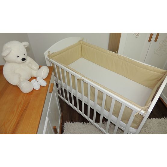 Cushion to cribs 120 x 60 - beige