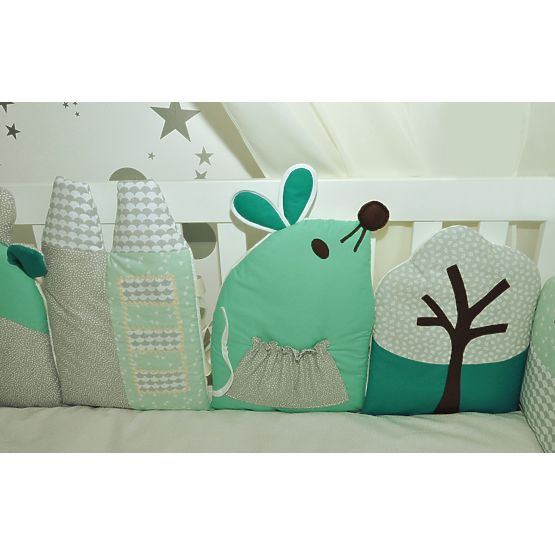 Cushion to cribs mint