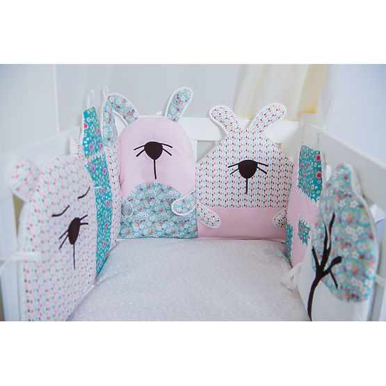 Cushion to cribs - pink