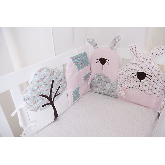 Cushion to cribs - pink