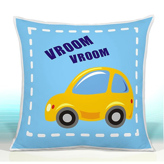 Cushion Yellow Car