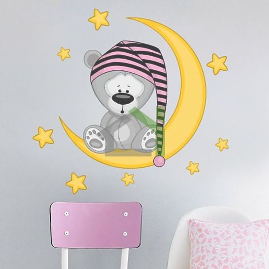 Deluxe Wall Decoration - Sleepy Bear