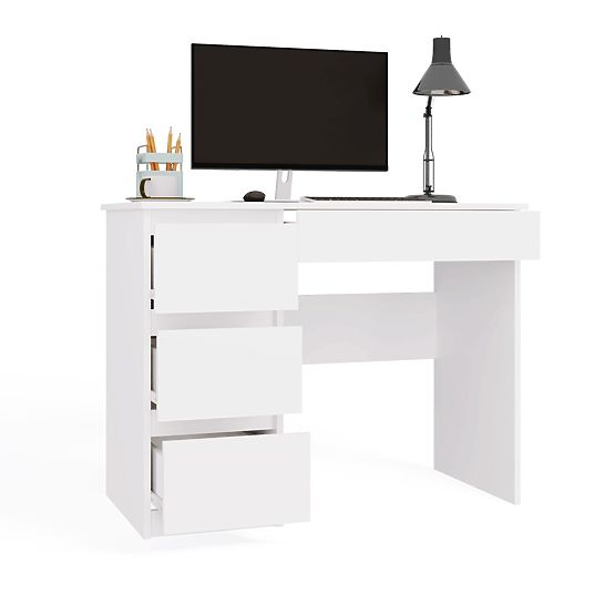 Desk Mijas LEFT WHITE